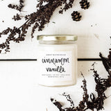 Cinnamon + Vanilla Candle