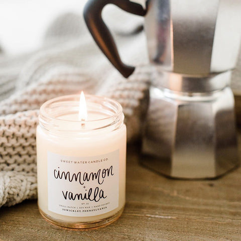 Cinnamon + Vanilla Candle