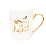 Everyday I'm Hustlin' Gold Mug