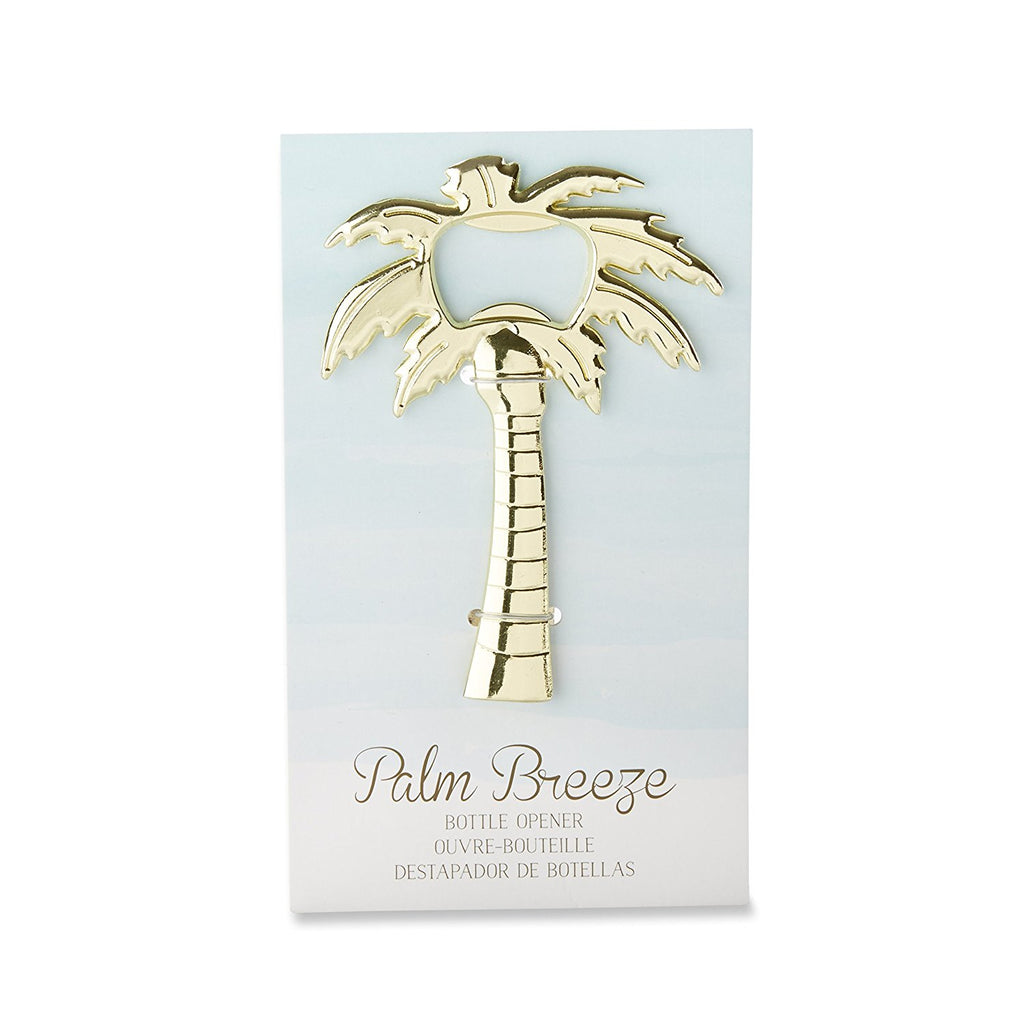 Gold Palm Tree Bottle Opener